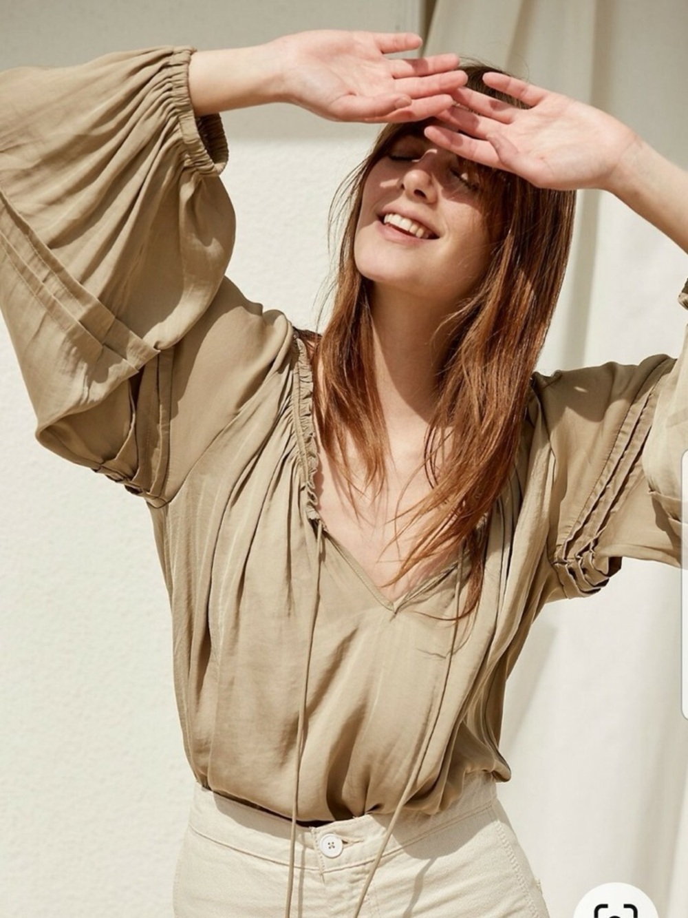 Free people intimately long sleeve bodysuit blouse